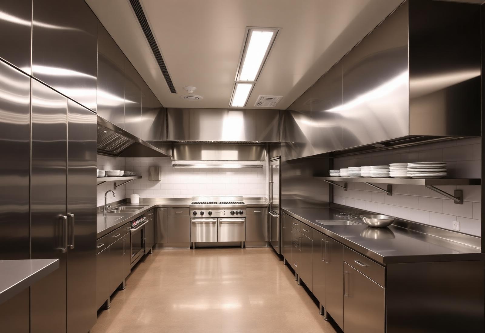 Commercial Kitchen Fit-Out — commercial millwork hospitality project by MBM Inc., Ontario